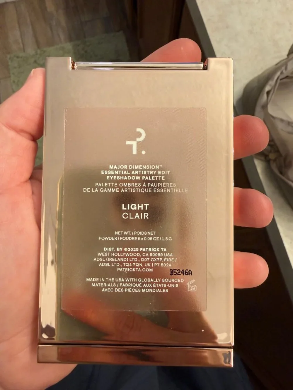 PATRICK TA  Major Dimension Essential Artistry Edit Eyeshadow Palette